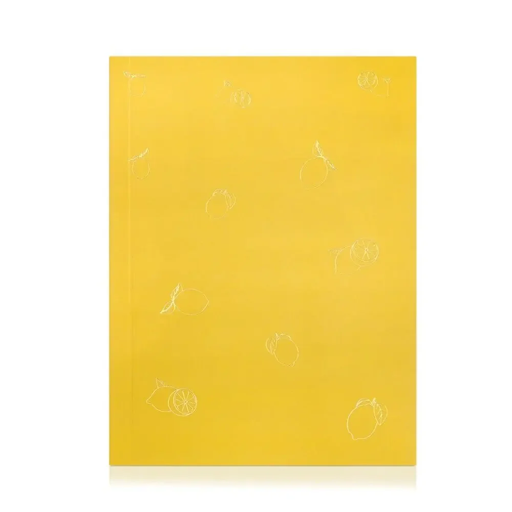 Lucky Feather Yellow Lemonade Notebook New,